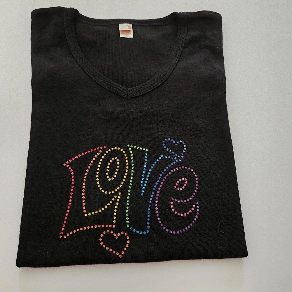 Black Large T-shirt